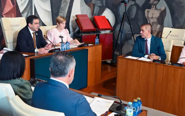 Sesión plenaria de la Diputación de Ciudad Real