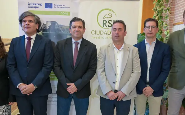 Acto de clausura del proyecto europeo CORE sobre biorresiduos en la Casa de la Cultura de Bolaños de Calatrava