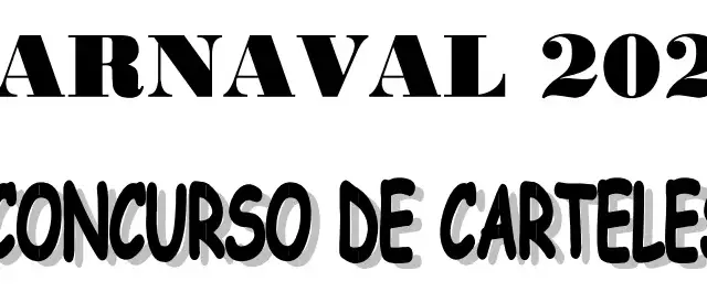 Cartel del concurso de carteles del Carnaval 2027 de Valdepeñas