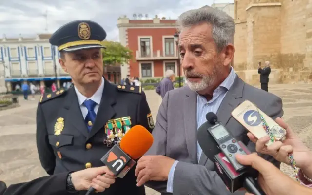Acto del día de los Santos Ángeles Custodios de la Policía Nacional en Valdepeñas