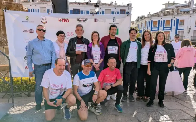 Participantes en la Carrera de la Mujer de ROSAE en Valdepeñas