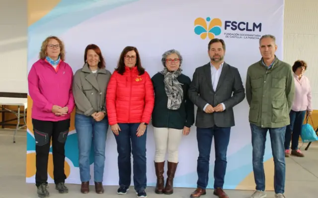 Participantes en la Ruta Dulcinea de la Fundación Sociosanitaria en Alcázar de San Juan
