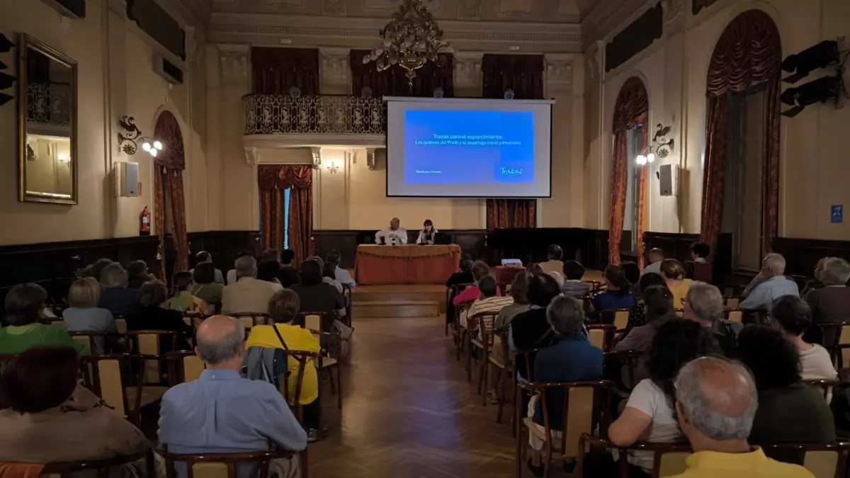 Primera conferencia del ciclo ligado a la exposición Trazas en el Antiguo Casino de Ciudad Real