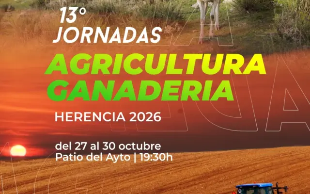 Cartel de las XIII Jornadas de Agricultura y Ganadería de Herencia