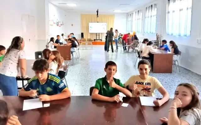 Sesión del programa de prevención del acoso escolar en un instituto de Puertollano