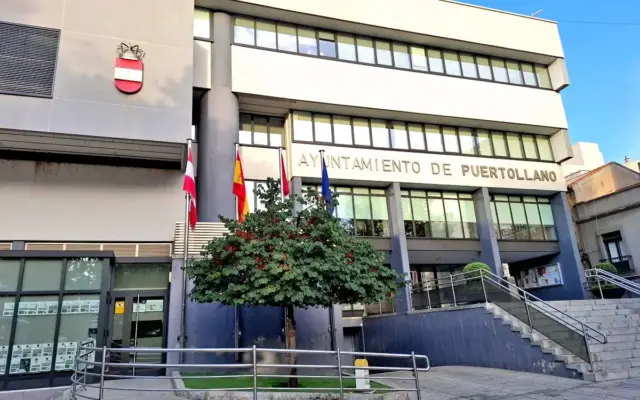 Fachada del Ayuntamiento de Puertollano