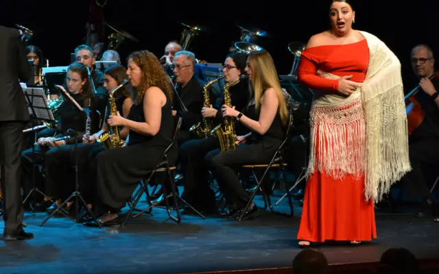 Soprano y tenor interpretan zarzuela en el Teatro Municipal de Almagro