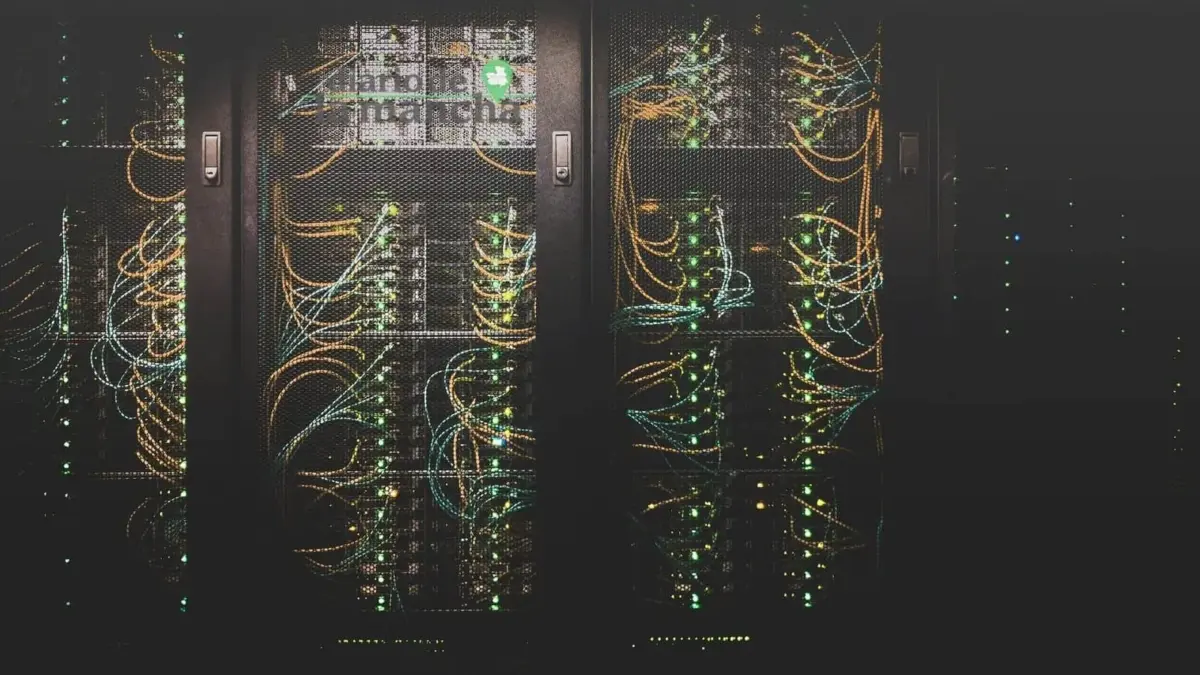Servidores en un centro de datos