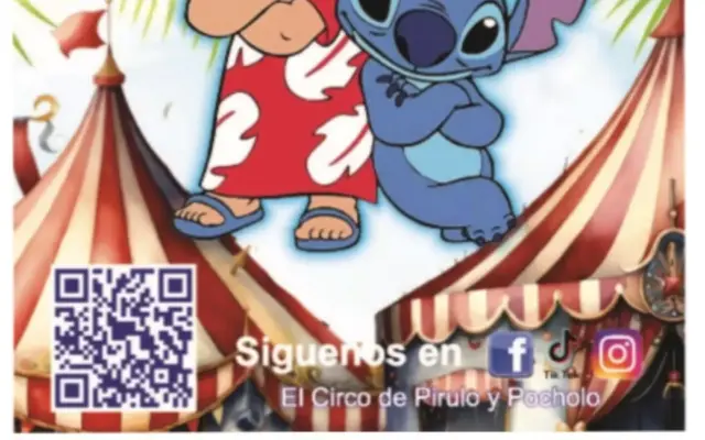 Carpa del circo de Pirulo y Pocholo en el Recinto Ferial de Puertollano