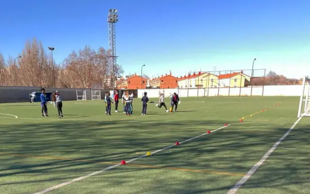 Campos de césped artificial anexos al estadio municipal Sánchez Menor de Puertollano