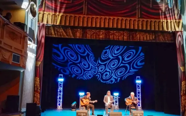 El cantaor Gregorio Moya actúa en el Teatro Municipal de Almagro