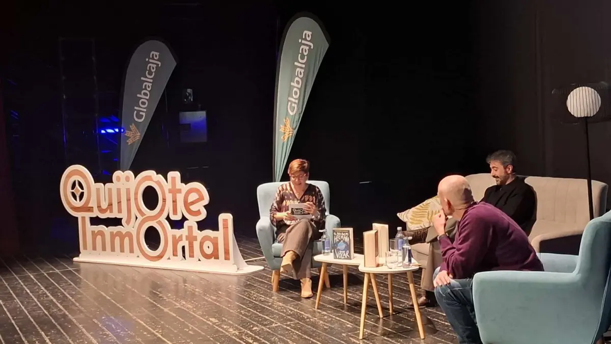 Encuentro con los finalistas de Quijote Inmortal en Herencia