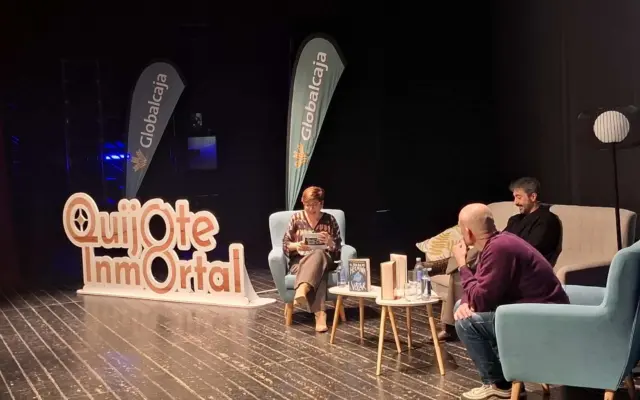 Encuentro con los finalistas de Quijote Inmortal en Herencia